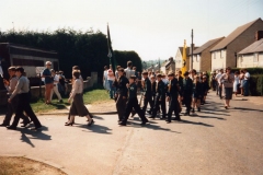 7 May V.E. Day Parade. Entry to Playing Fields.