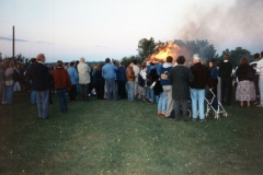 8 May V.E. Day Bonfire.
