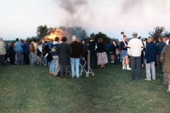 8 May V.E. Day Bonfire.