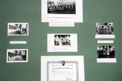 May 1995 Bartons History Group WW II display boards.
