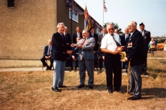 20 August 1995 V.J. Royal British Legion. Front left: Harry Imbert.