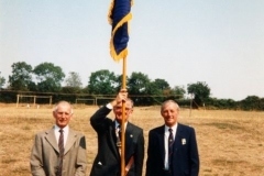 20 August 1995 V.J. Royal British Legion. Three brothers: Stanley, Horace and Nigel Wood.