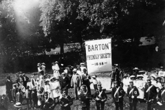 1909 Club Day: Barton Friendly Society. - founded 1858.