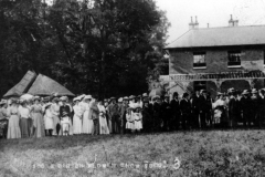 1909 Flower Show at the Rectory, Westcote Barton.