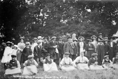1914 Middle Barton Flower Show.