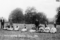 1910s Middle Barton Flower Show.