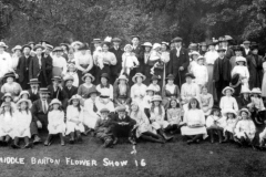 1915 Middle Barton Flower Show.