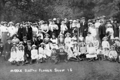 1915 Middle Barton Flower Show.