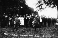 1922 Middle Barton Flower Show.