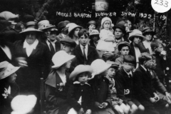 1922 Middle Barton Flower Show.