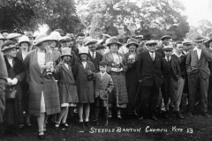 Steeple Barton church fete.