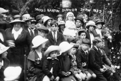 1922 Middle Barton Flower Show.