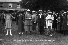 1923 Middle Barton Flower Show.