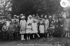 1923 Middle Barton Flower Show.