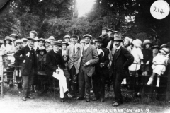 1923 Middle Barton Flower Show.