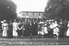 1924 Westcote Barton Flower Show.