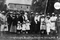 1924 Westcote Barton Flower Show.