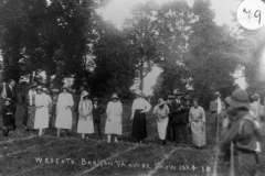 1924 Westcote Barton Flower Show.