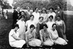 1928 Steeple Barton church fete.