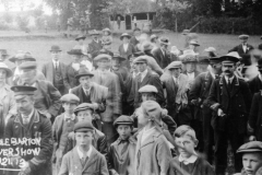 1921 Middle Barton Flower Show.
