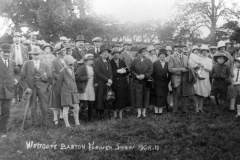 1928 Westcote Barton Flower Show.