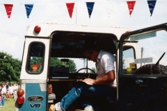 July 1987 Middle Barton School Fayre - Chris Gregory.