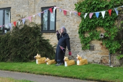 2012 June 2-5 The Queen's Diamond Jubilee celebrations  - Middle Barton Scarecrow competition.