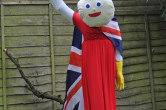 2012 June 2-5 The Queen's Diamond Jubilee celebrations  - Middle Barton Scarecrow competition.