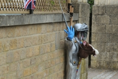 2012 June 2-5 The Queen's Diamond Jubilee celebrations  - Middle Barton Scarecrow competition.