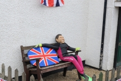 2012 June 2-5 The Queen's Diamond Jubilee celebrations  - Middle Barton Scarecrow competition.