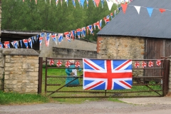 2012 June 2-5 The Queen's Diamond Jubilee celebrations  - Middle Barton Scarecrow competition.