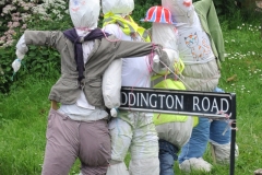 2012 June 2-5 The Queen's Diamond Jubilee celebrations  - Middle Barton Scarecrow competition.