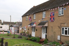 2012 June 2-5 The Queen's Diamond Jubilee celebrations  - Middle Barton Scarecrow competition.