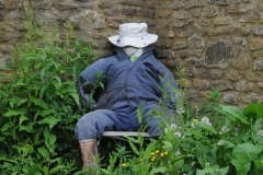 2012 June 2-5 The Queen's Diamond Jubilee celebrations  - Middle Barton Scarecrow competition.
