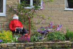 2012 June 2-5 The Queen's Diamond Jubilee celebrations  - Middle Barton Scarecrow competition.