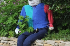 2012 June 2-5 The Queen's Diamond Jubilee celebrations  - Middle Barton Scarecrow competition.