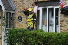 2012 June 2-5 The Queen's Diamond Jubilee celebrations  - Middle Barton Scarecrow competition.