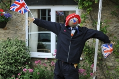 2012 June 2-5 The Queen's Diamond Jubilee celebrations  - Middle Barton Scarecrow competition.