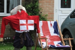 2012 June 2-5 The Queen's Diamond Jubilee celebrations  - Middle Barton Scarecrow competition.