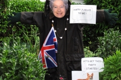 2012 June 2-5 The Queen's Diamond Jubilee celebrations  - Middle Barton Scarecrow competition.