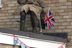 2012 June 2-5 The Queen's Diamond Jubilee celebrations  - Middle Barton Scarecrow competition.