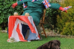 2012 June 2-5 The Queen's Diamond Jubilee celebrations  - Middle Barton Scarecrow competition.