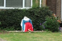 2012 June 2-5 The Queen's Diamond Jubilee celebrations  - Middle Barton Scarecrow competition.