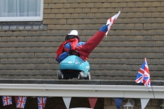 2012 June 2-5 The Queen's Diamond Jubilee celebrations  - Middle Barton Scarecrow competition.