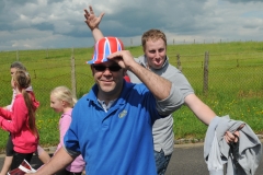2012 June 2-5 The Queen's Diamond Jubilee celebrations  - Middle Barton Parade and Party.