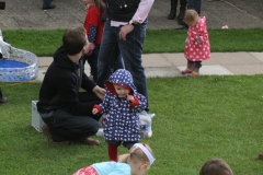 2012 June 2-5 The Queen's Diamond Jubilee celebrations  - Middle Barton Parade and Party.
