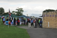 2012 June 2-5 The Queen's Diamond Jubilee celebrations  - Middle Barton Parade and Party.