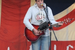 2012 June 2-5 The Queen's Diamond Jubilee celebrations  - Middle Barton Parade and Party.