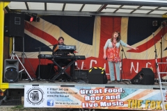 2012 June 2-5 The Queen's Diamond Jubilee celebrations  - Middle Barton Parade and Party.