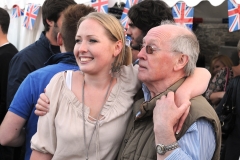 2012 June 2-5 The Queen's Diamond Jubilee celebrations  - Middle Barton Parade and Party.